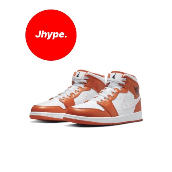 Nike Air Jordan 1 Mid Metalic Orange
