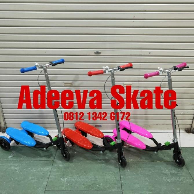 Skuter Scooter Anak / Skuter Injak Dual Pedal Roda 3 / Skuter Pedal