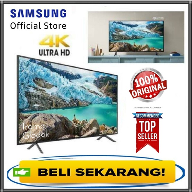 Tv Led Samsung 70 Inch 70ru7100kpxd Digital Smart Tv Ultra Hd 4k Garansi Resmi Shopee Indonesia