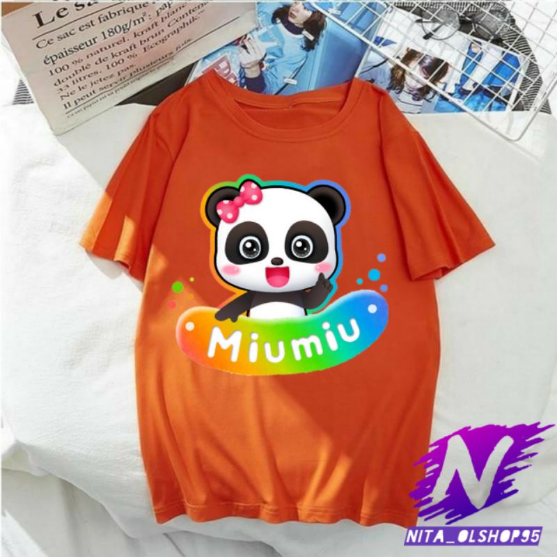 baju anak kaos anak miumiu