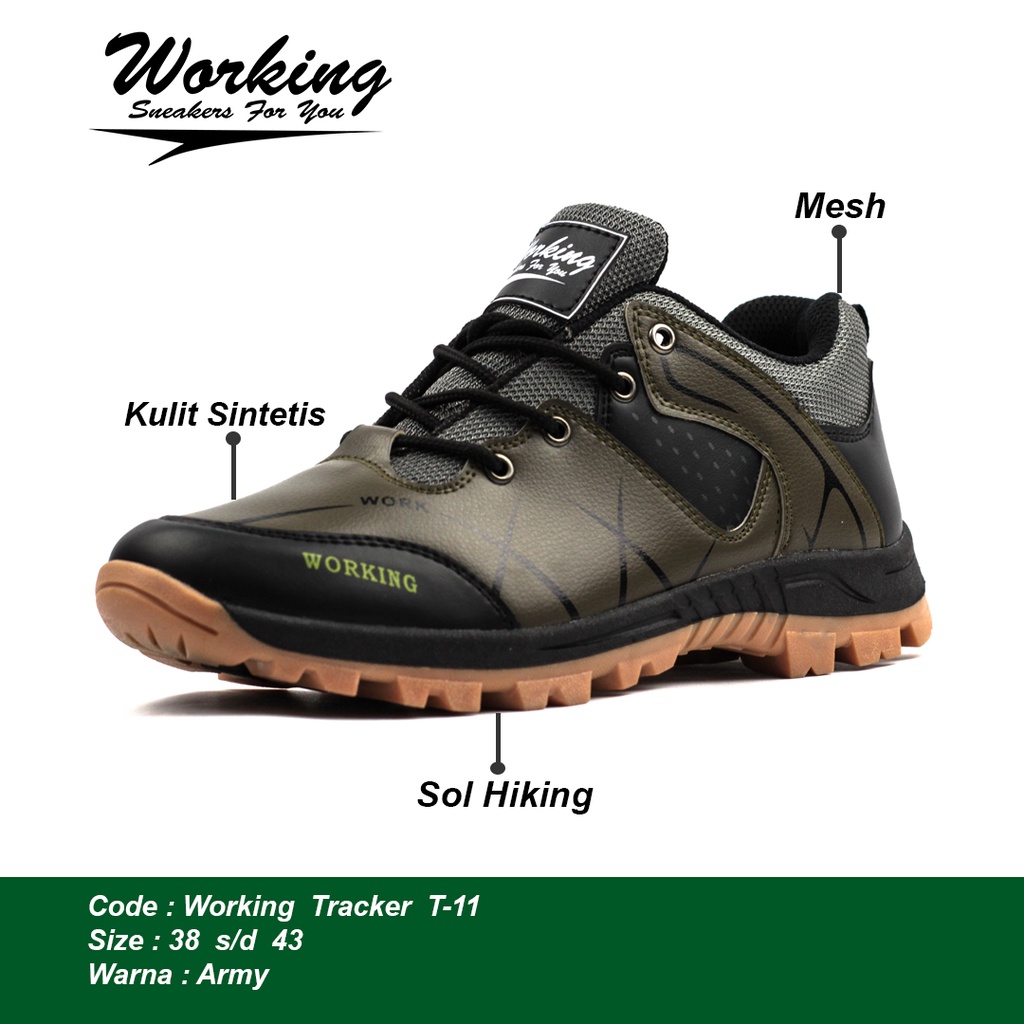 Working Sneakers For You Sepatu Hiking Anti Air T-11