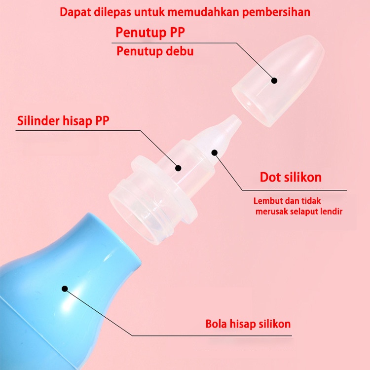 Penyedot ingus bayi/Sedot ingus bayi/Alat sedot ingus bayi/Nasal aspirator baby (B46)