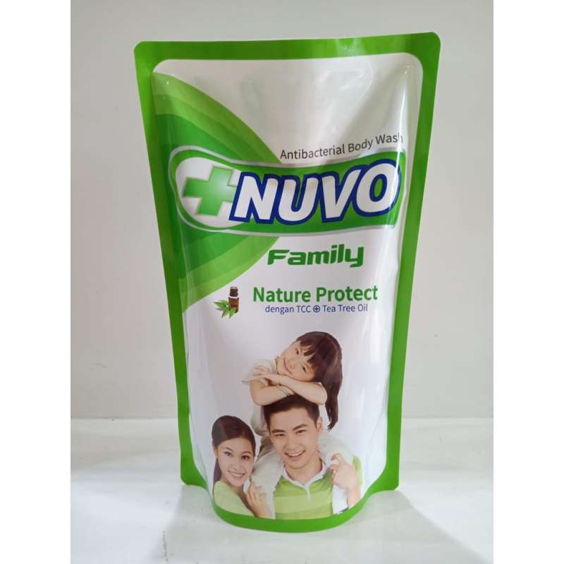 Nuvo Antibacterial Family Body Wash Refill 400ml