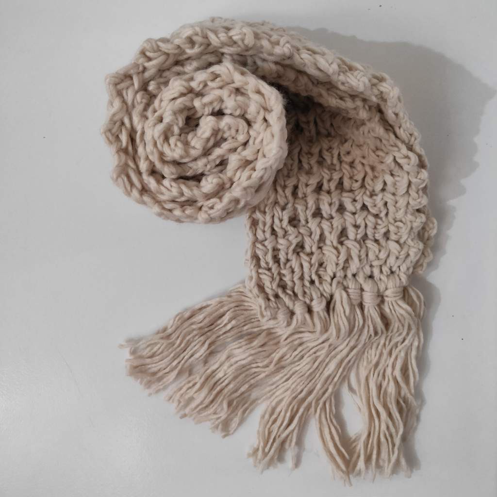 Syal rajut handmade dewasa scarf shawl SYAL-JARING-NO 2