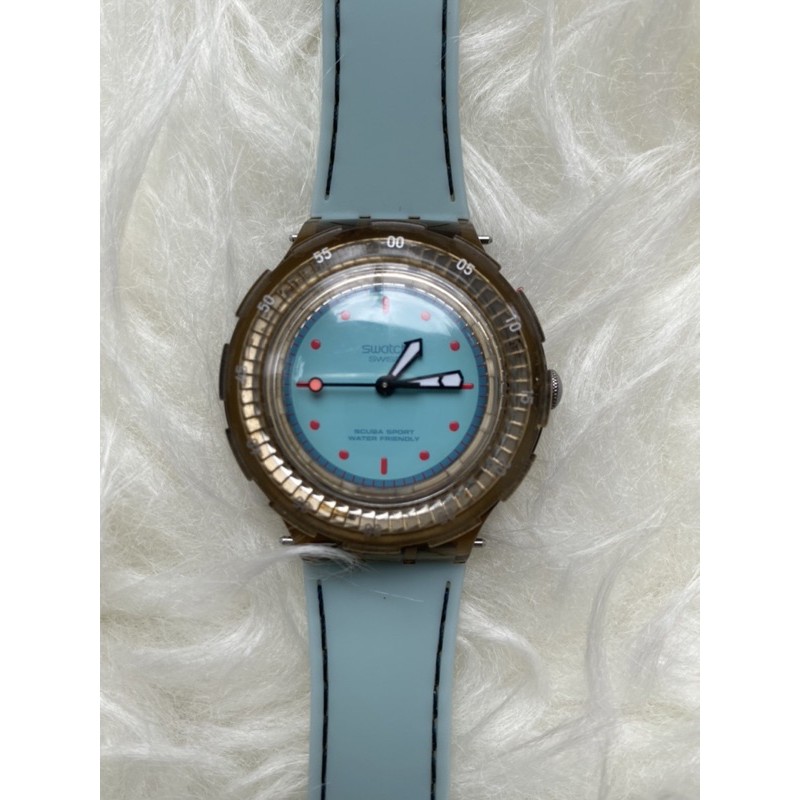 Prelove Jam Tangan Swatch Scuba Doublegang