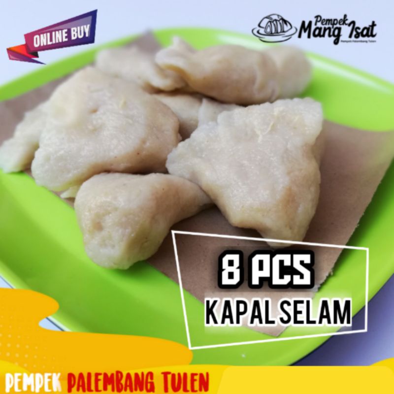 

Pempek - Paket 8 pcs kapal selam - Pempek palembang - Pempek palembang asli - Pempek mang isat