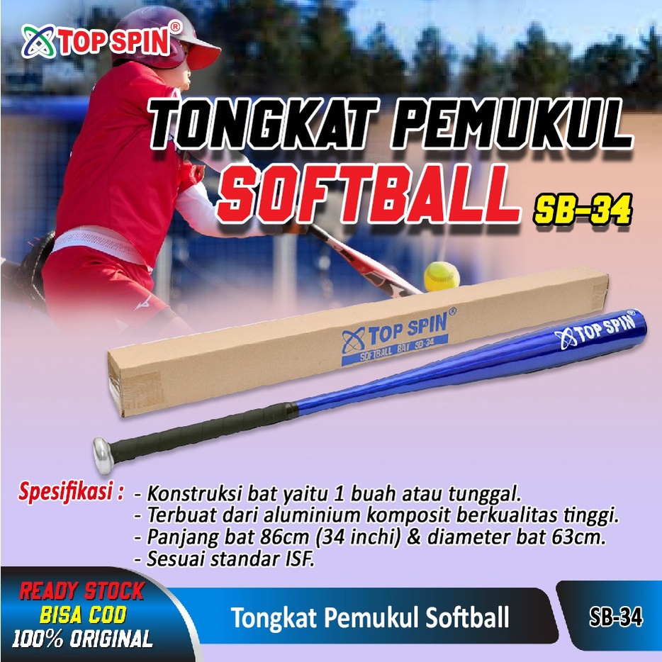 Bat Softball TOP SPIN 34