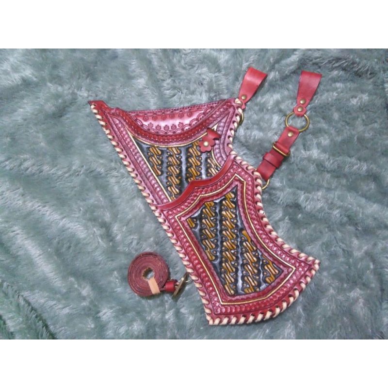 quiver Mamluk kulit