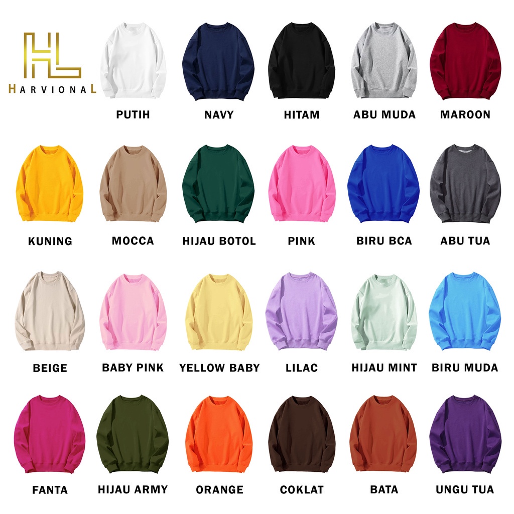 Parisdivarious Sweater Hoodie Sweatshirt Crewneck First I Need Coffee Bahan Fleece Size S - XXL (Pria &amp; Wanita)