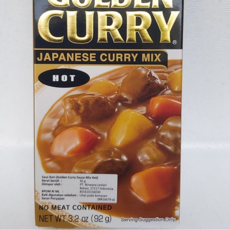 

SnB GOLDEN CURRY MIX HOT 92 Gr