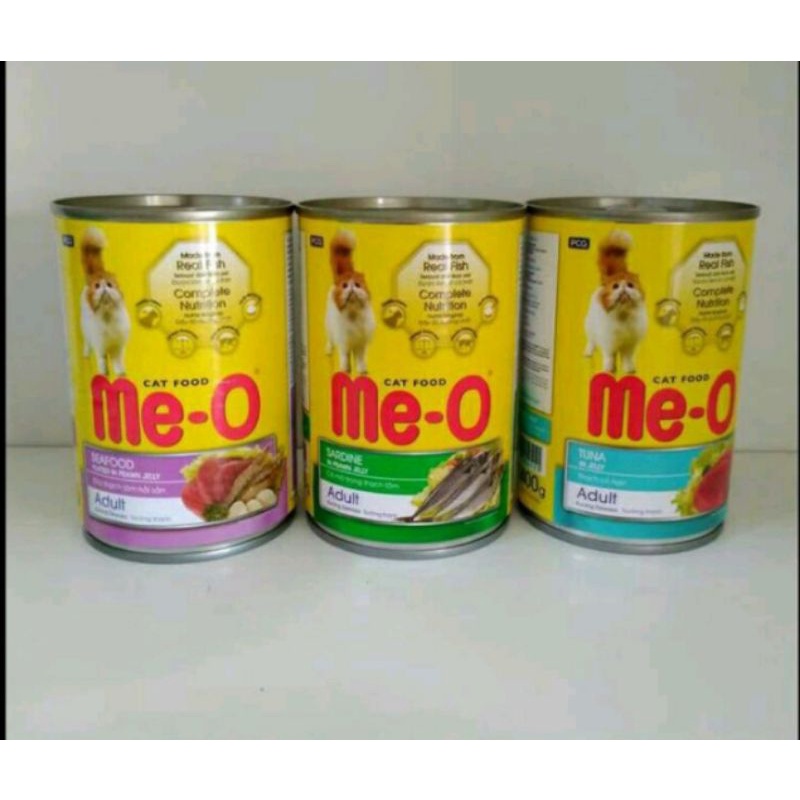 Meo kaleng 400gr tuna or sarden or seafood