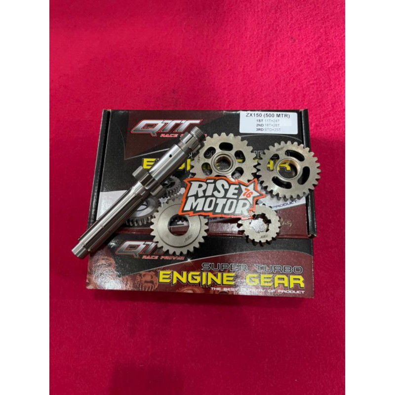 Gear Ratio QTT Ninja 500 Meter 11 24