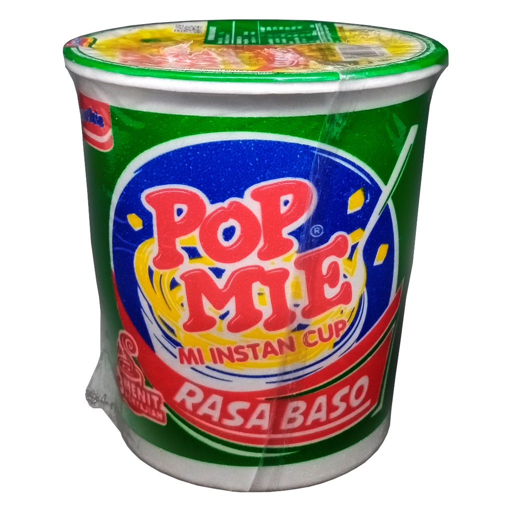 

Indomie Pop Mie Mi Instan Cup Rasa Baso 75g