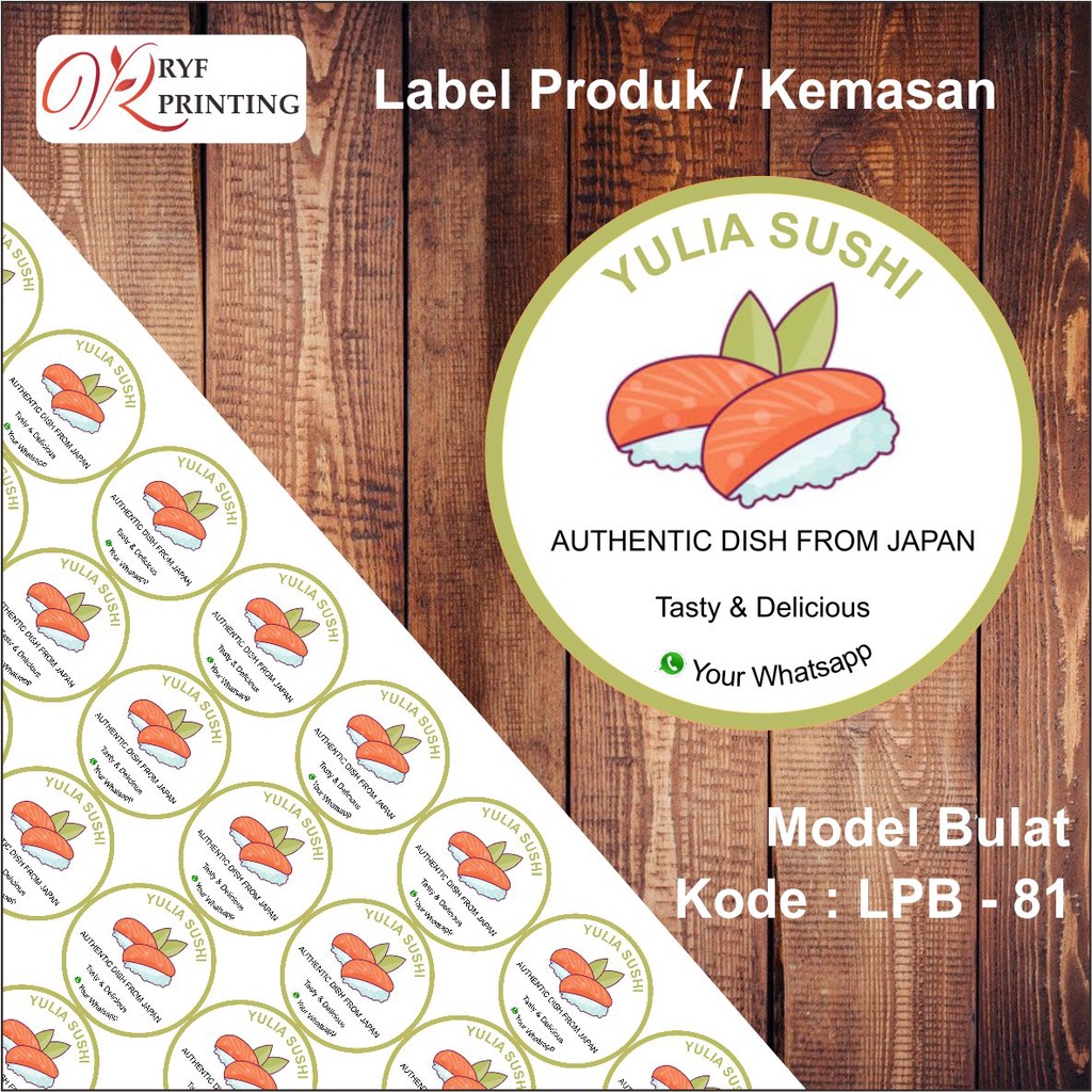 

LABEL PRODUK / KEMASAN