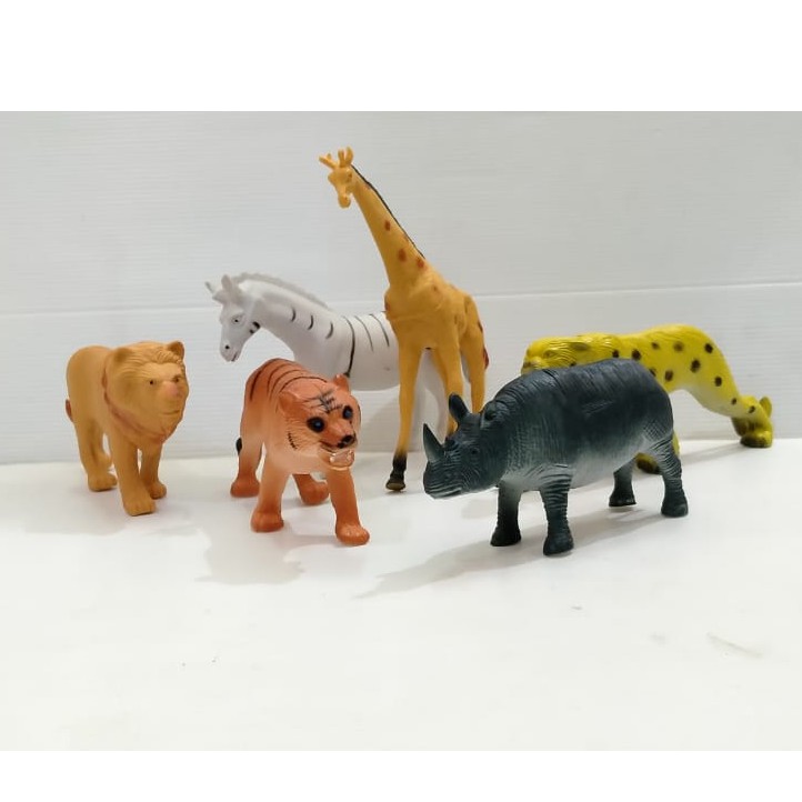 

ANIMAL SET 6PCS WS11222/A5 / ANIMAL WORLD
