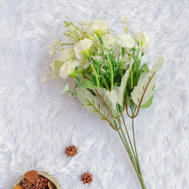 Bunga plastik artificial dekorasi rumah