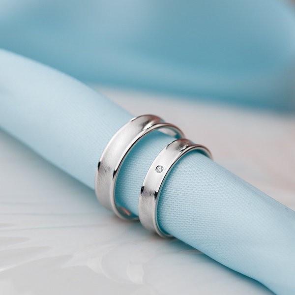 Cincin Kawin Murah Lamaran Silver 925 Kawin Nikah Couple Ring Ring Sepasang Emas Perak Wanita Pasang