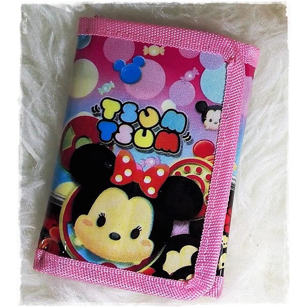 DK36 Dompet Kulit Lipat Anak Karakter Premium