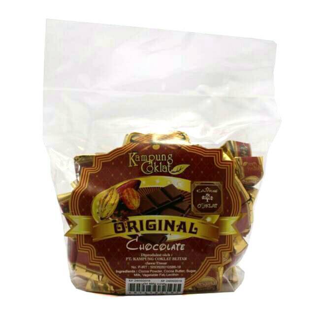 

Coklat Curah Rasa Original Netto: 500 gram (Kampung Coklat Blitar)