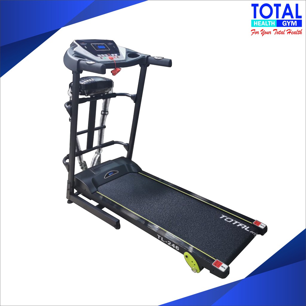 Alat Fitnes Treadmill Electric TL246 Treadmill Elektrik Total