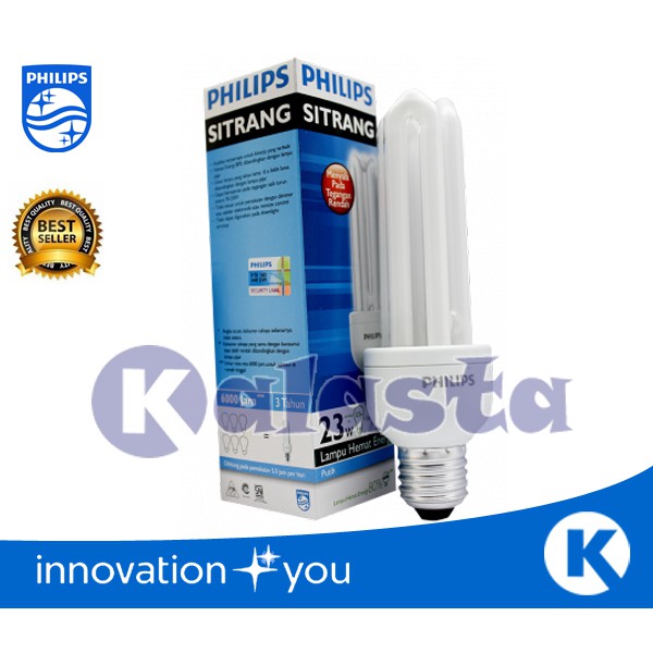 Lampu Philips SiTrang 23w 23watt 23 watt (Gratis Bubble)