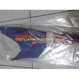 Stiker Motor / Stripping body Beat 2011 Biru