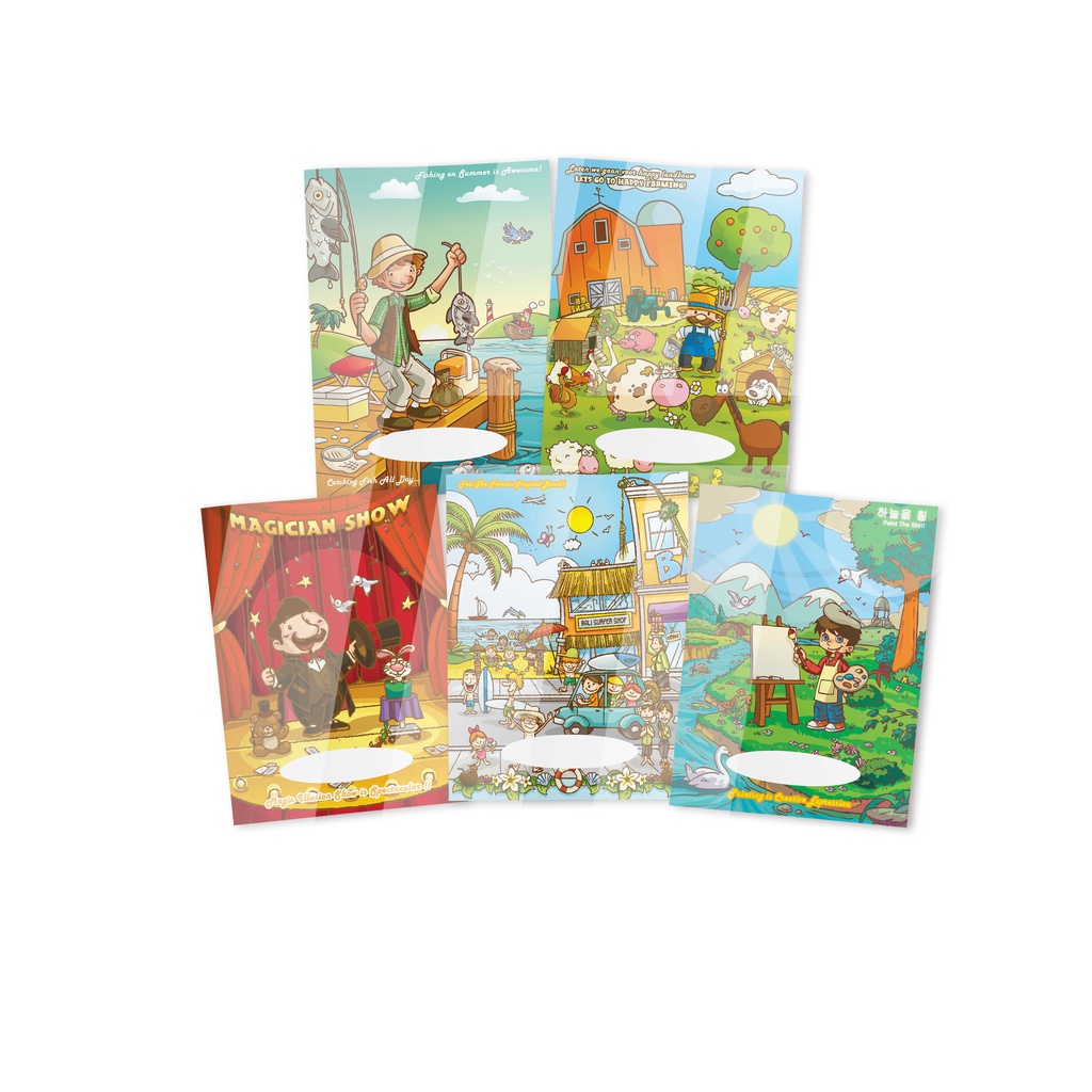 

1Pc Buku Tulis Kecil Kimura (Seri 6-10)