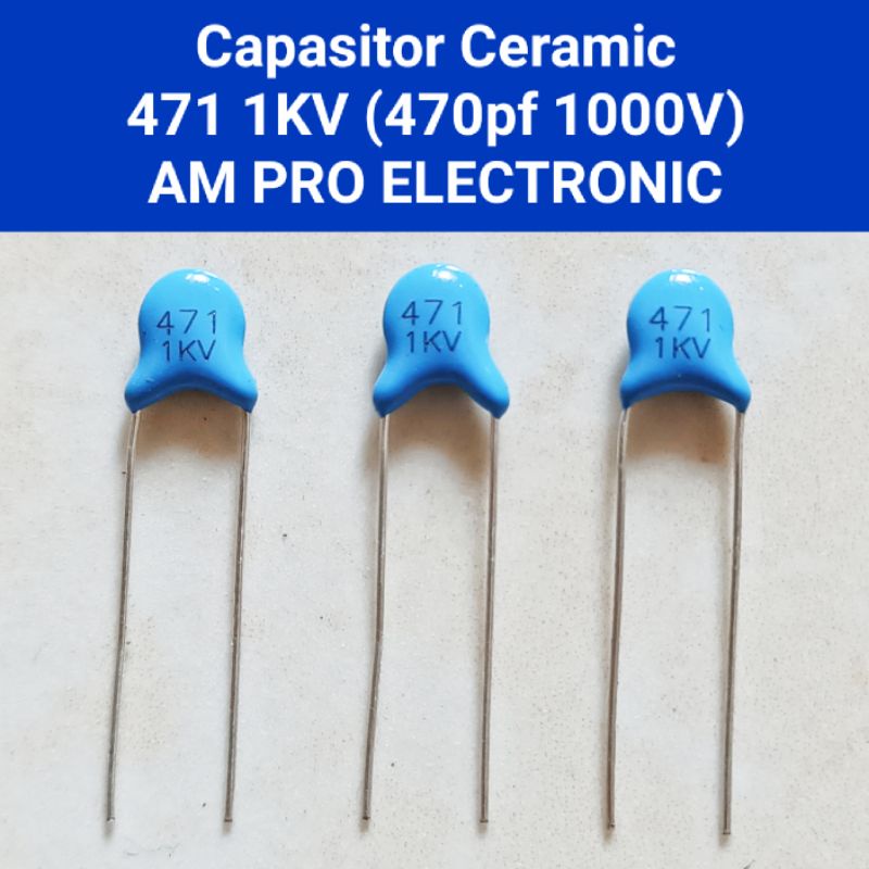 Конденсатор 470pf 1kv