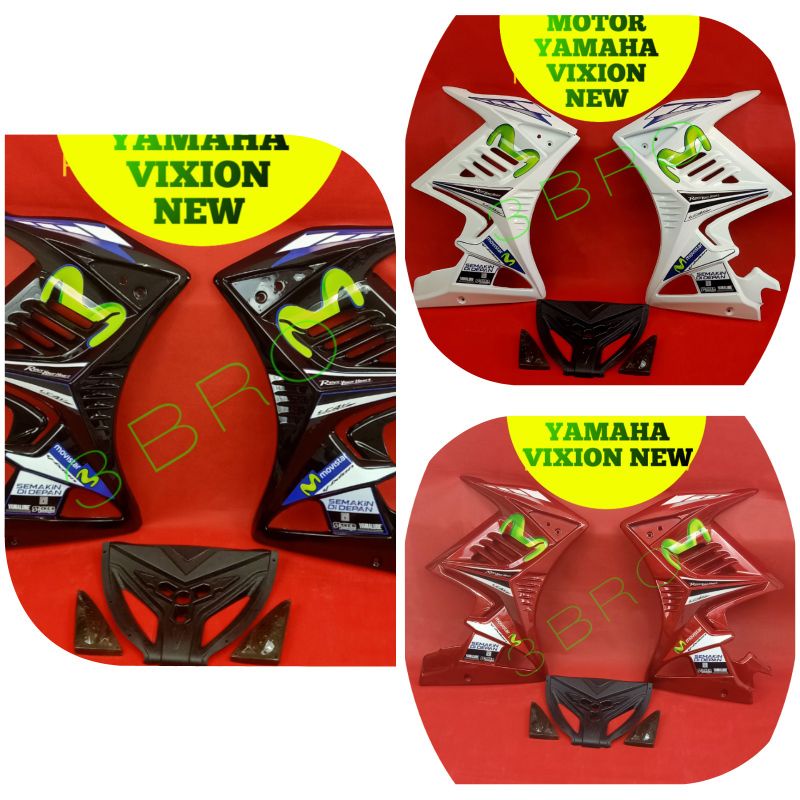 Sayap Half fairing FAIRING VIXION MOVIESTAR VERZA