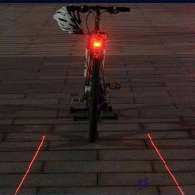 Lampu LED Rem Belakang Sepeda Lipat Sepeda Santai