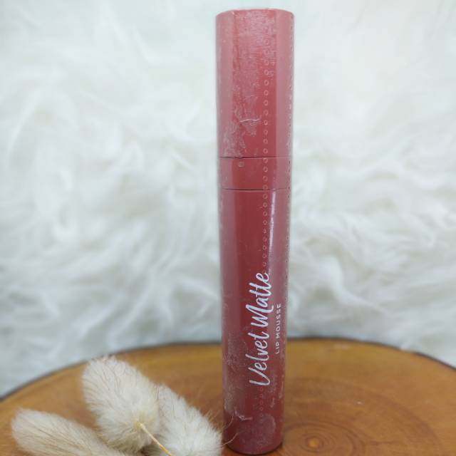 Wardah Velvet Matte Lip Mousse - 11 Cherish Marmalade