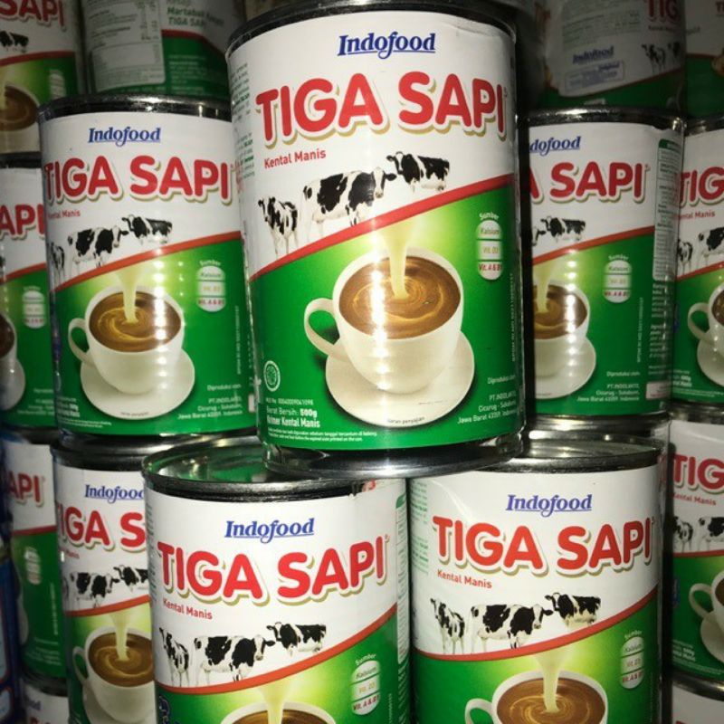 

Susu Kental Manis Tiga Sapi Kremer Krimer Kental Manis 490gr