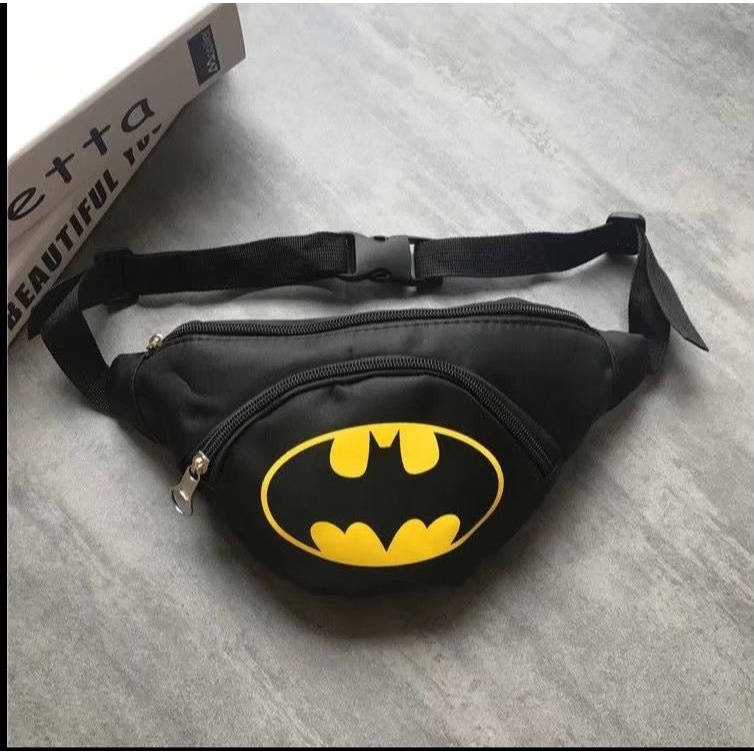 tas selempang anak karakter super hero waistbag anak tas bahu anak laki laki tas pinggang anak laki usia 2-10 tahun