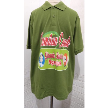 Sablon Kaos Polo