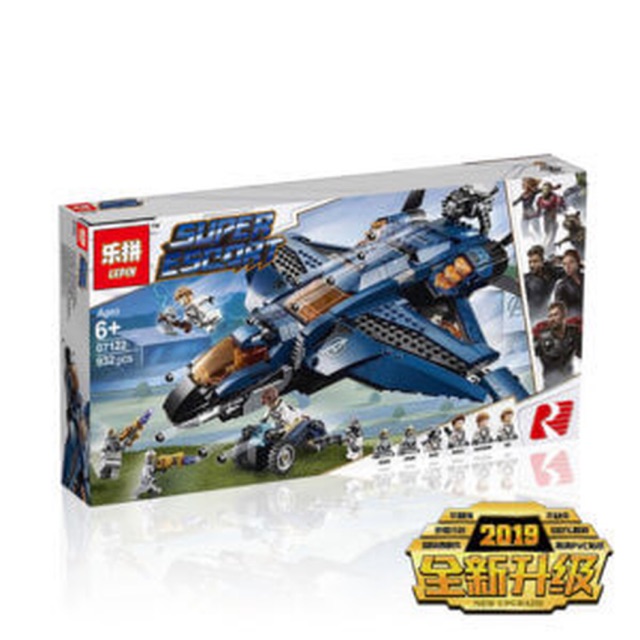 Lepin 07122 Avengers Endgame Ultimate Quinjet Marvel