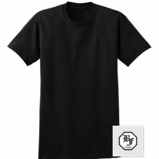  kaos polos hitam cotton combed 30s  kaos  oblong pria 