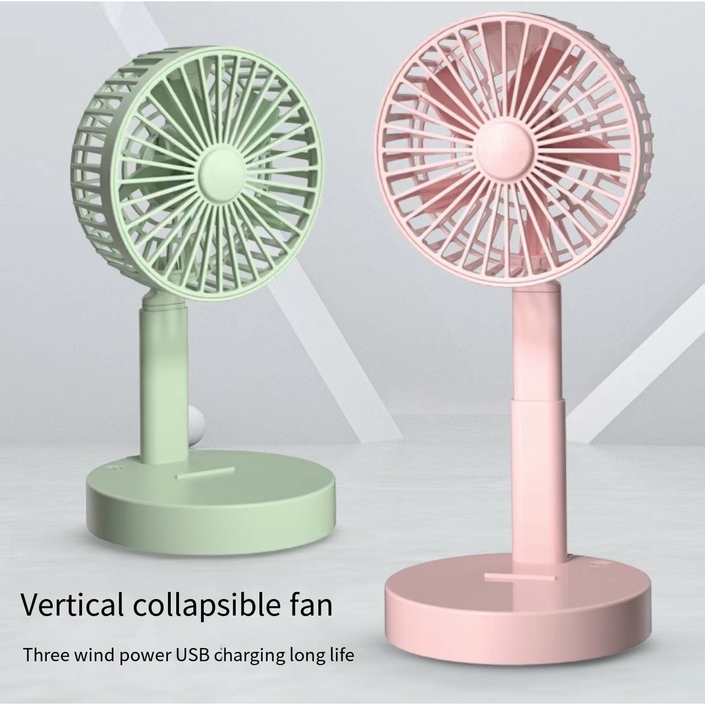 KIPAS ANGIN K12 FOLDING FAN KIPAS MINI FAN PORTABLE ISI ULANG CHARGER STAND