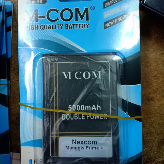 Battery Batre Baterai Double Power Mcom Nexcom Manggis Prime 4