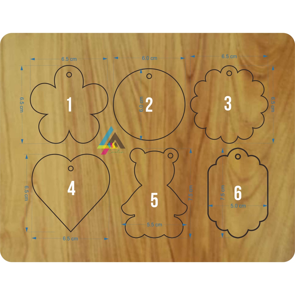 

Hangtag polos/Hangtag baju/Hangtag kemasan