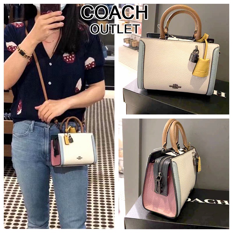 TAS Coach Micro Zoe Crossbody In Colorblock ORIGINAL (1426) tas coach wanita original terbaru 2022 c