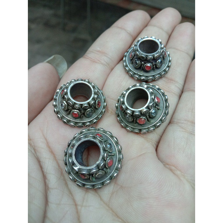 Mendak keris Susun Bahan perak