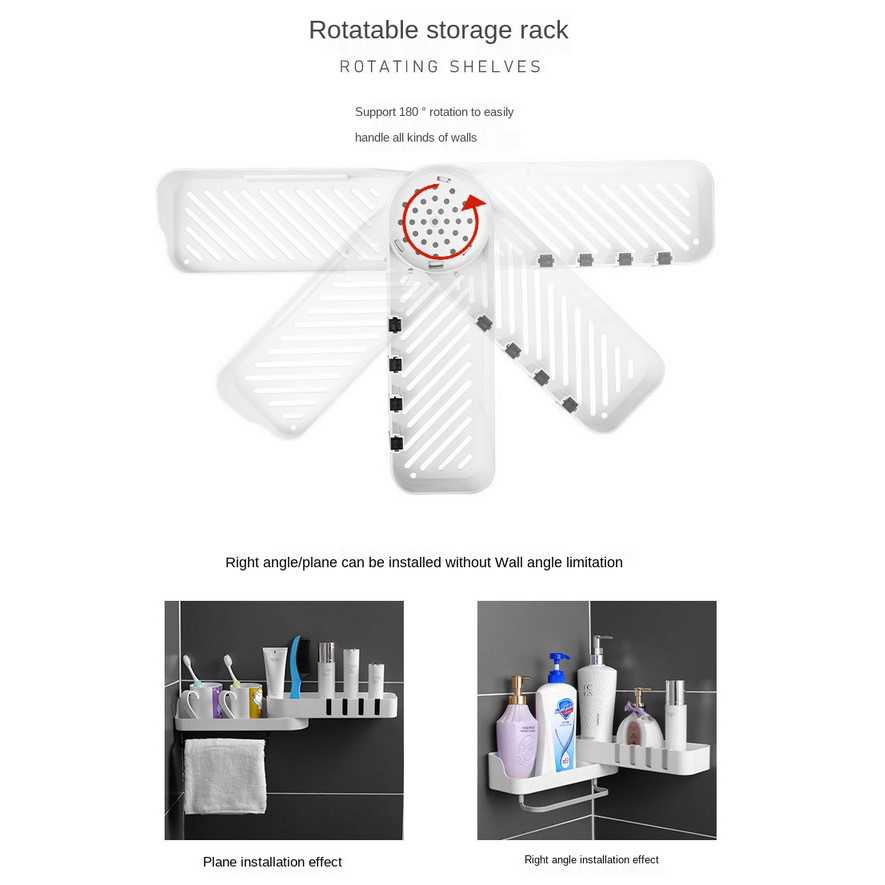 TD-DA LemonBest Rak Gantung Dapur Storage Triangle Rack - G51