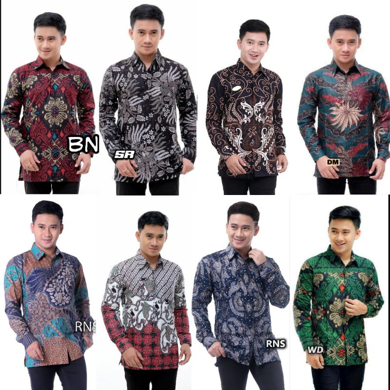 Cuci Gudang Batik Pria Lengan Panjang Batik Pekalongan Motif Keratonan Size M L Xl Xxl Reguler 5jGLVOcnw07bog