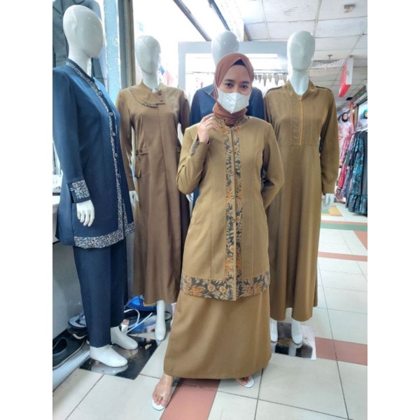 Seragam princessfa/pemda tua/seragam kerja/ rok A