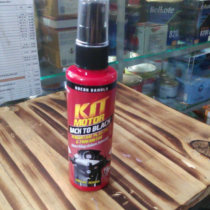 KIT MOTOR BACK TO BLACK/PENGHITAM DASHBOARD