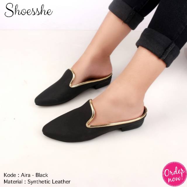 Fsb - Sepatu Mules Wanita (Aira - Series)