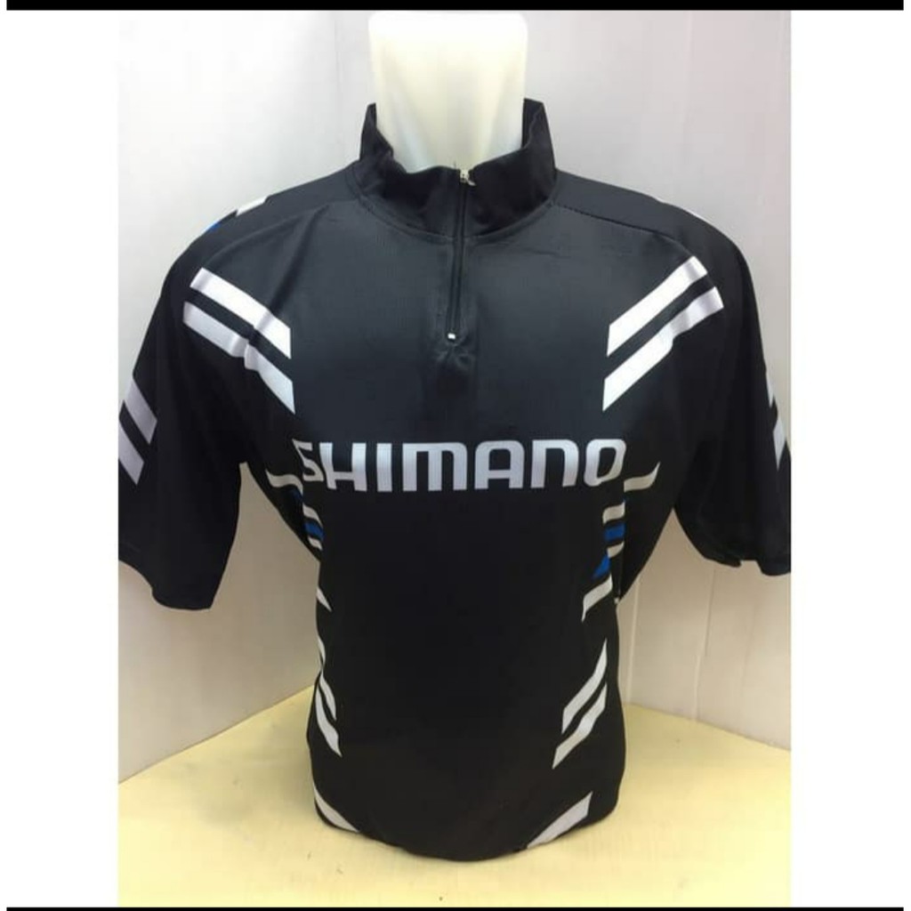  set  jersey sepeda  shimano hitam jersey baju  pendek balap  