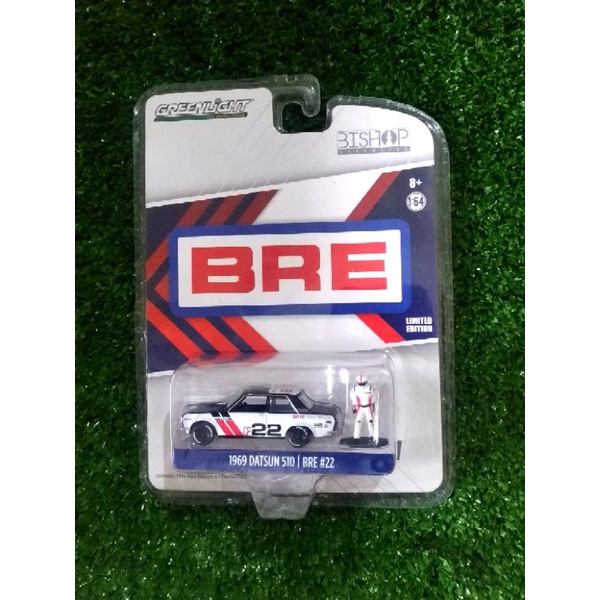 Greenlight 1969 Datsun 510 BRE #22, datsun 510 bukan hot wheels datsun 510