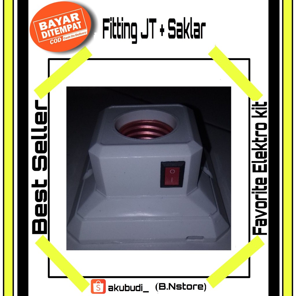 Fitting JT Fitting Joule Thief + Saklar