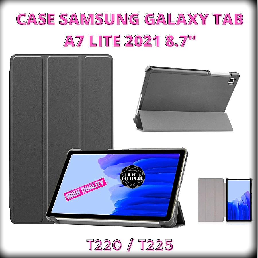 Case Samsung Galaxy TAB A7 Lite 8.7 2021 T225 T220 Flip Cover Leather